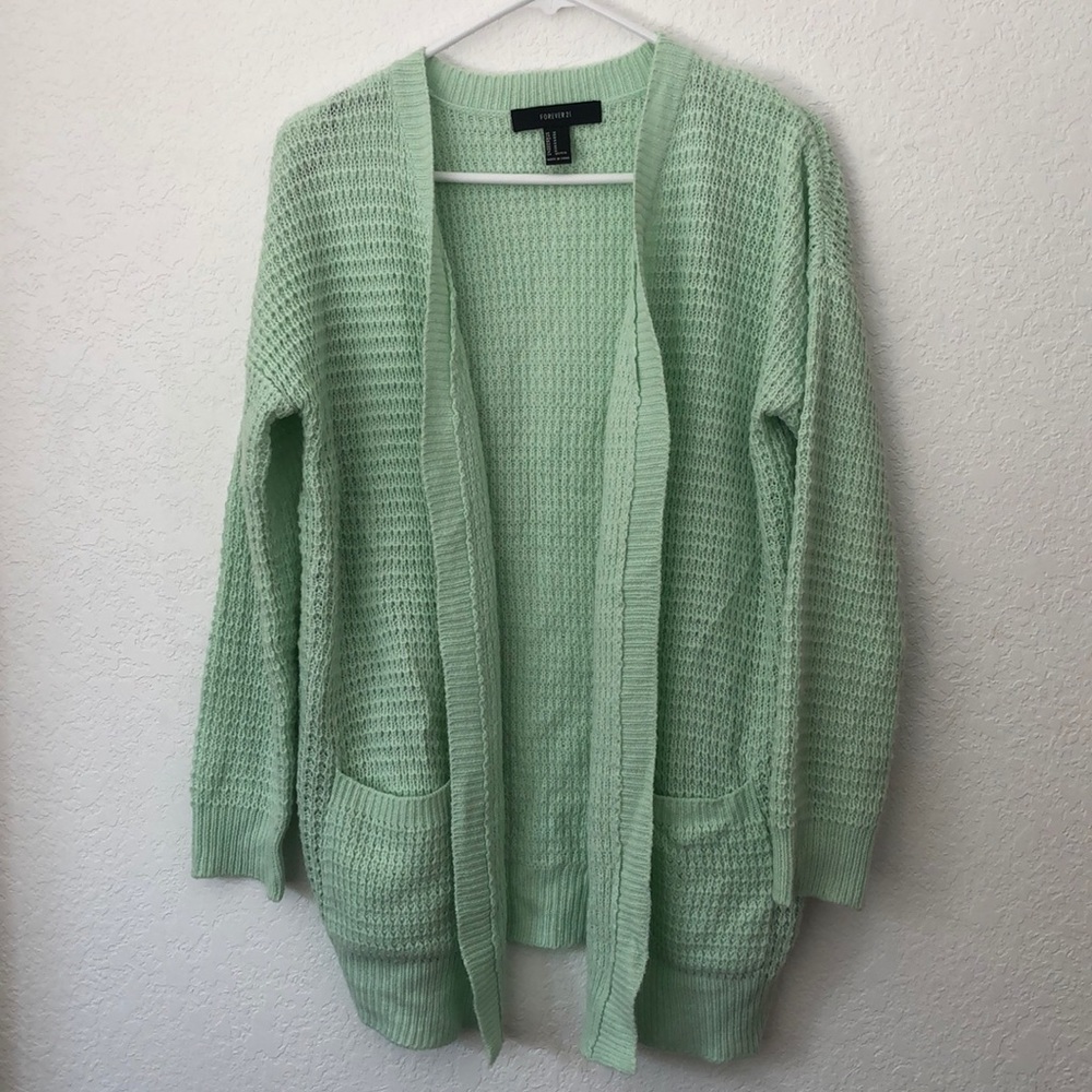 Forever 21 Chunky Knit Cardigan